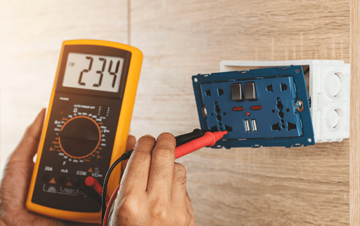 check nursery plug sockets