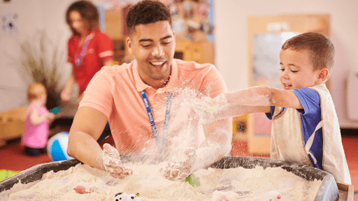 role modeling to nursery staff